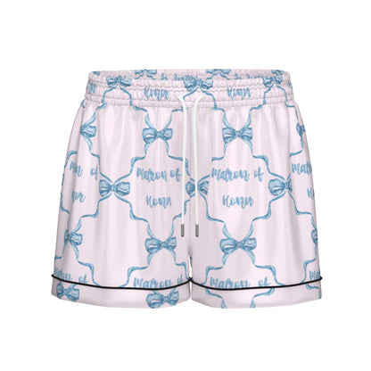 Matron of Honor Women's Pajama Set With Short Sleeve