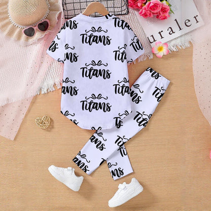 Titans Kids' Casual Top and Pants Set