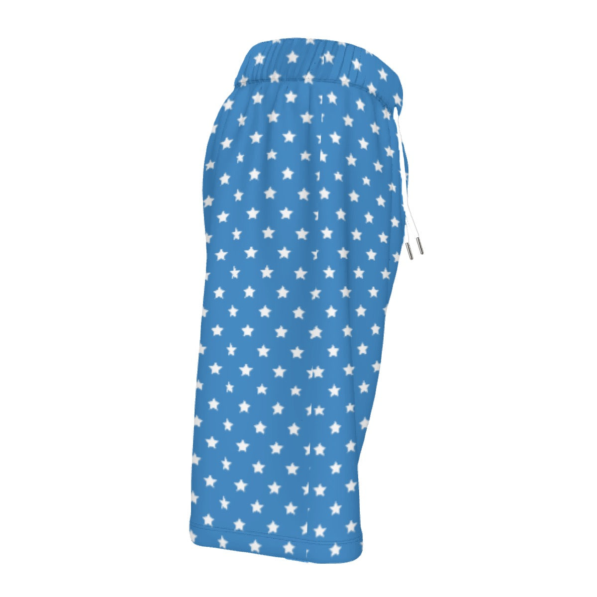 Patriotic Stars Men‘s Beach Shorts With Lining