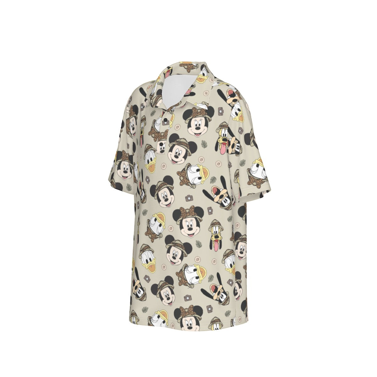 Safari Faces Polo Collar Jersey |210GSM