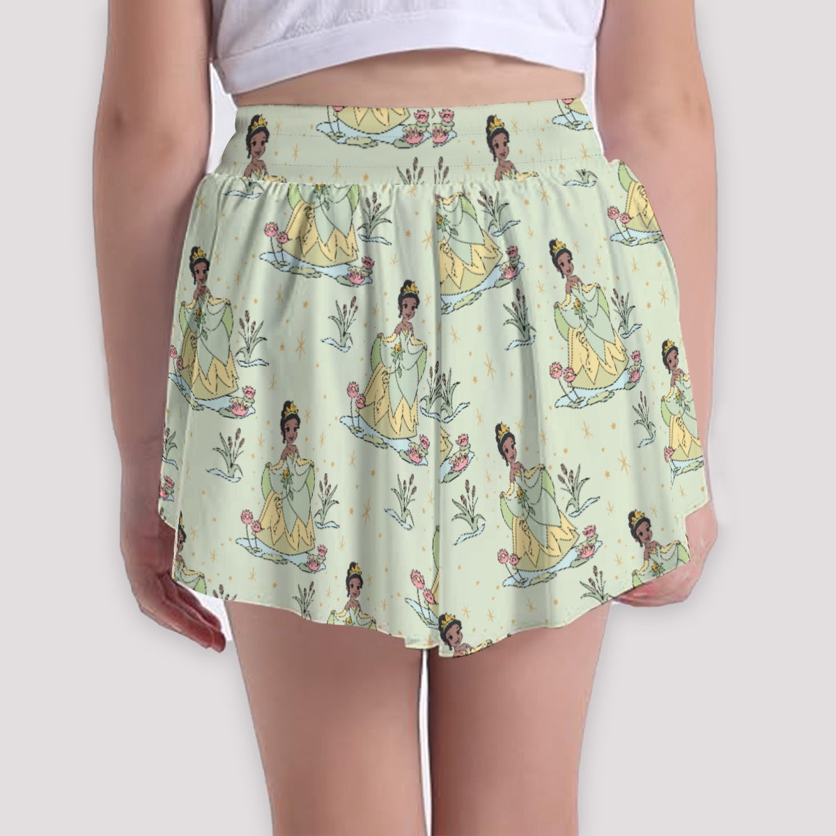 Tia [smaller print] Girls' Sports Culottes