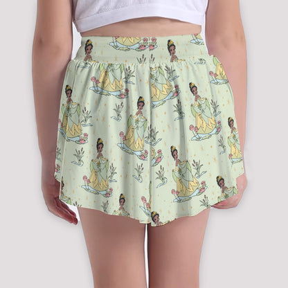 Tia [smaller print] Girls' Sports Culottes