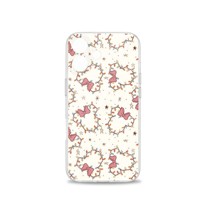 Christmas Lights Minnie iPhone 16 Series Mobile Phone Case
