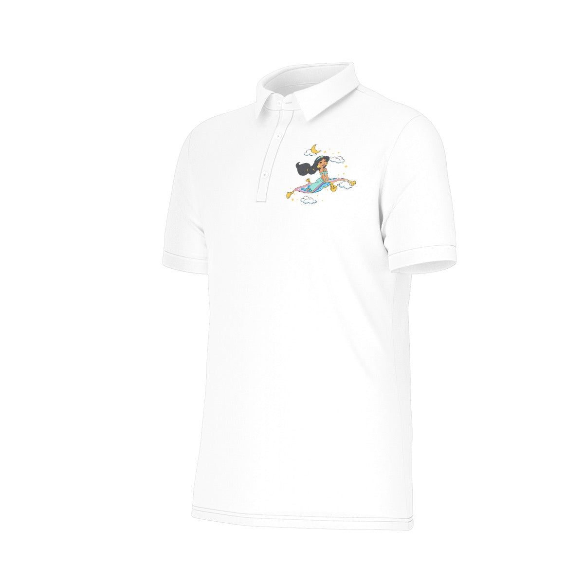 Arabian Nights Men's Stretch Collar Polo Shirt