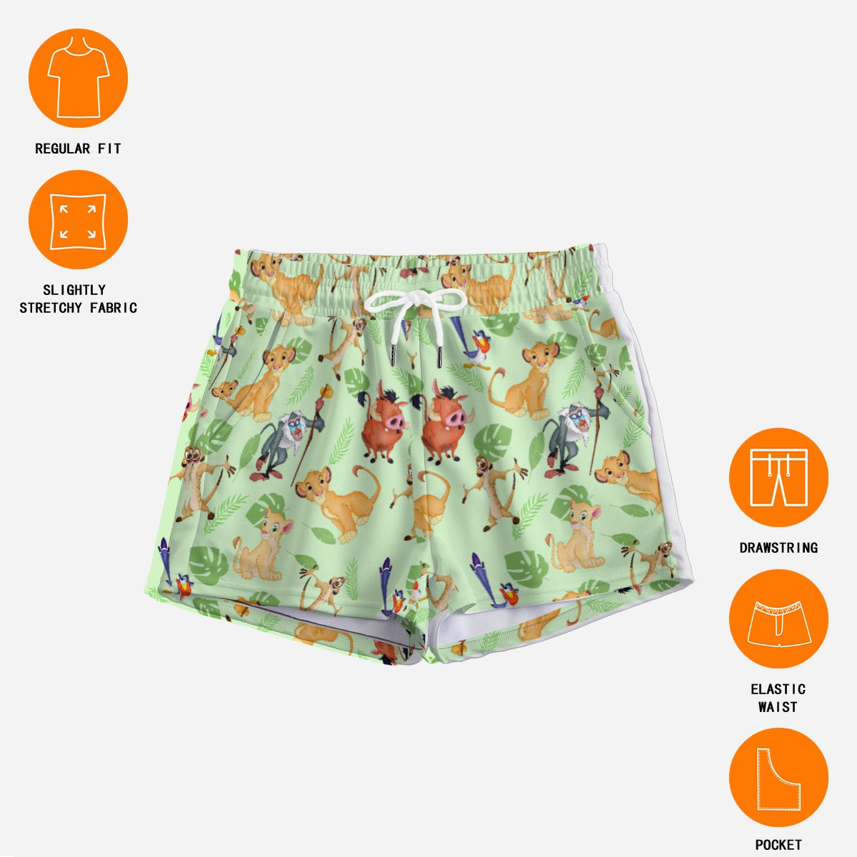King of the Savannah Women's Casual Shorts