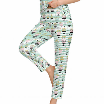 Birthday Cake Stripe Women’s Loungewear Set