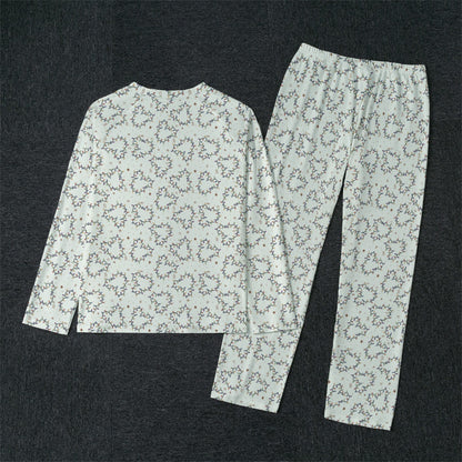 MM Lights Men's Raglan Sleeve Pajama Set