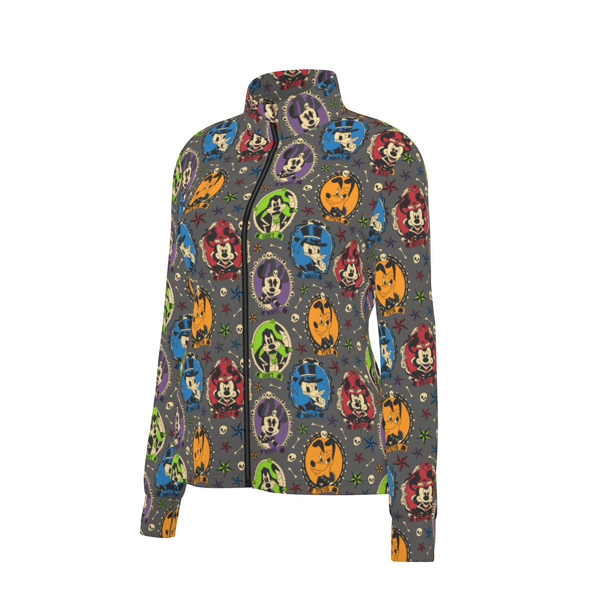 Not So Spooky Cameos Women's Long Sleeve Thumbhole Jacket