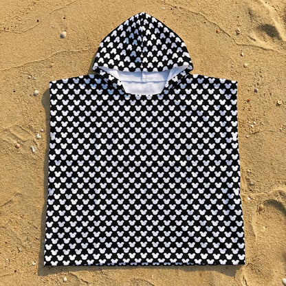 Micro Mickey Kid's Hooded Towel Poncho