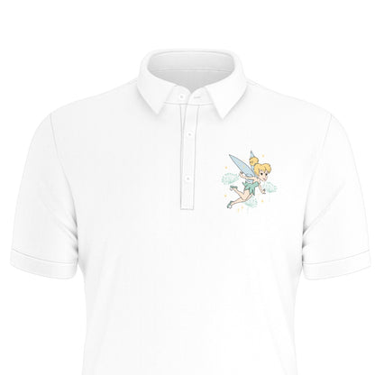 Tink Men's Stretch Collar Polo Shirt