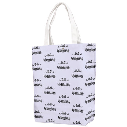 Warriors Canvas Bag With Shoulder Strap
