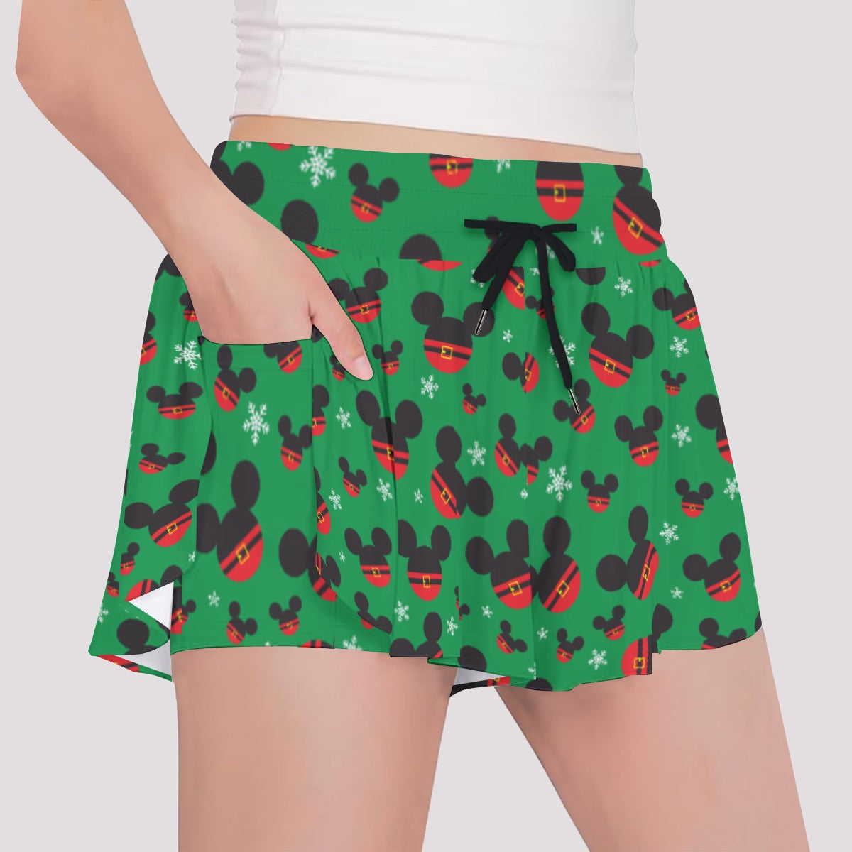 Green Santa MM Girls' Sports Culottes
