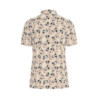 Flynn Men's Stretch Collar Polo Shirt