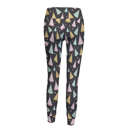 Party Hat Women's Yoga Pants