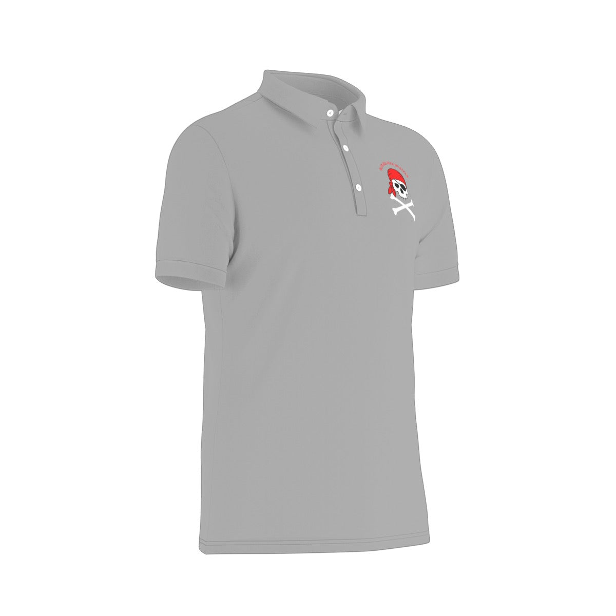 Dead Men Tell No Tales Men's Stretch Collar Polo Shirt