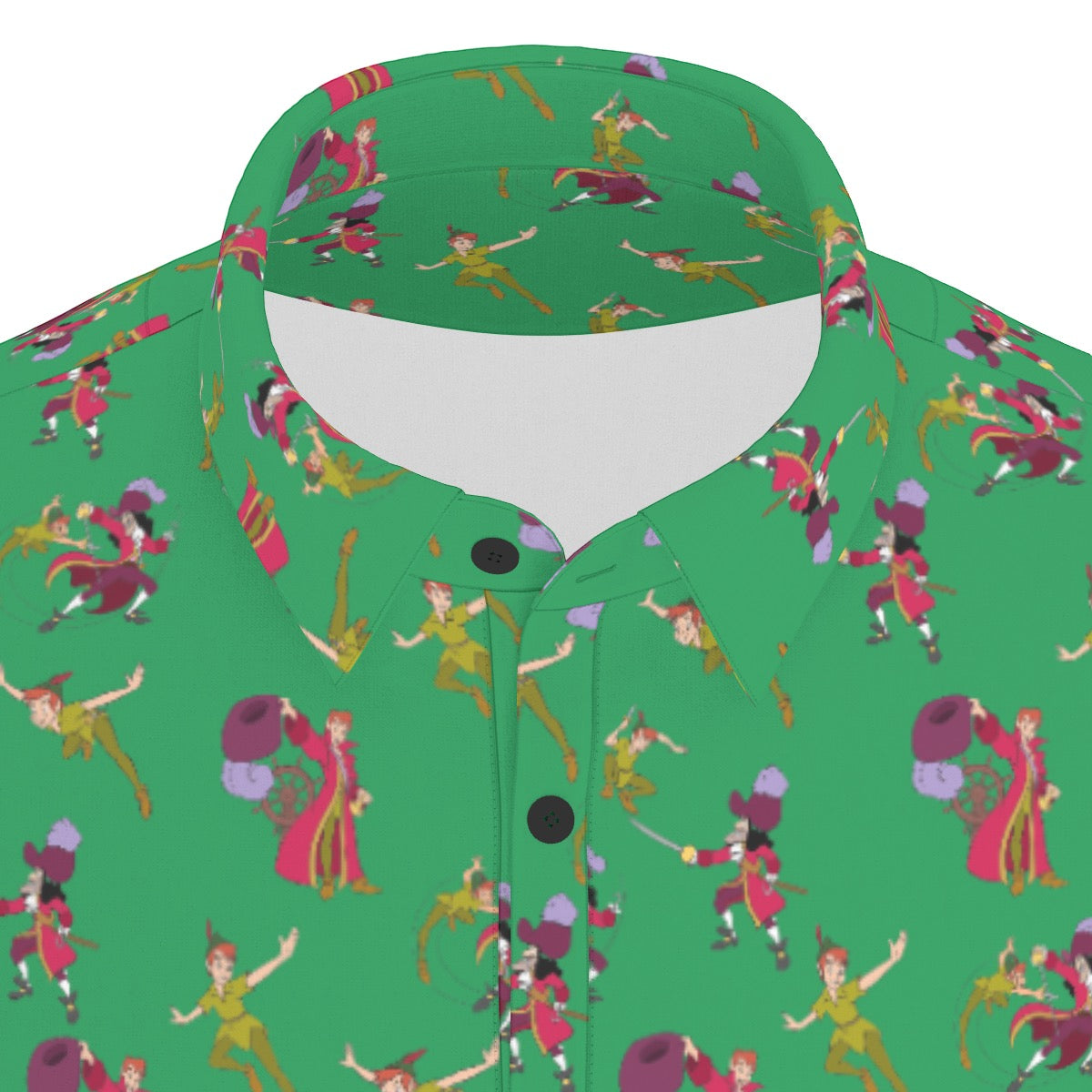 Green Peter Men's Stretch Collar Polo Shirt
