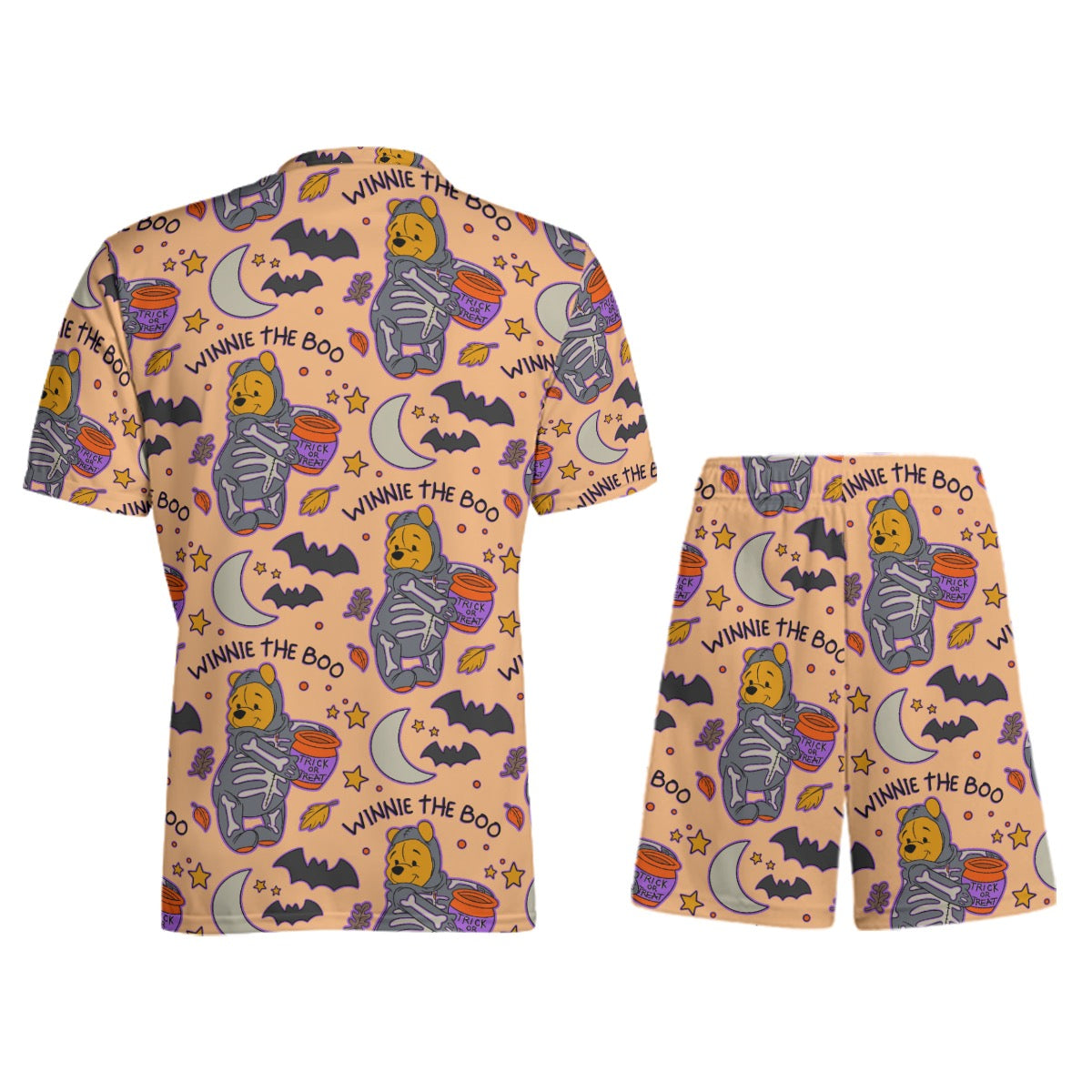 Winnie the Boo [orange] Children's Sports T-Shirt Set