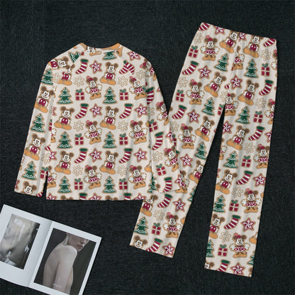 Christmas Cookies Women's Raglan Sleeve Pajama Set
