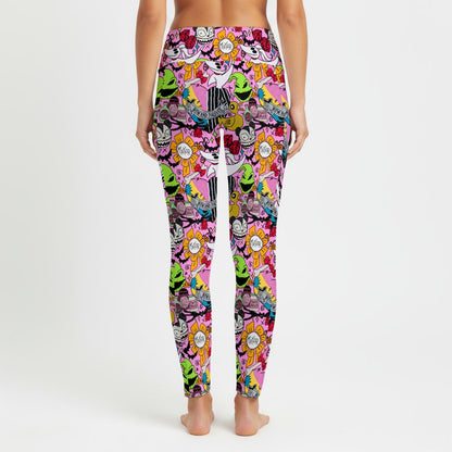 NBC Stitched Women's High Waist Leggings With Side Pocket