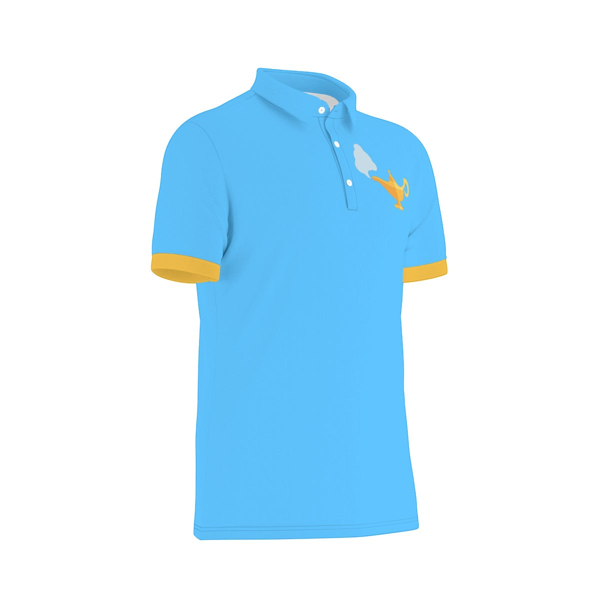 Genie Bounding Men's Stretch Collar Polo Shirt