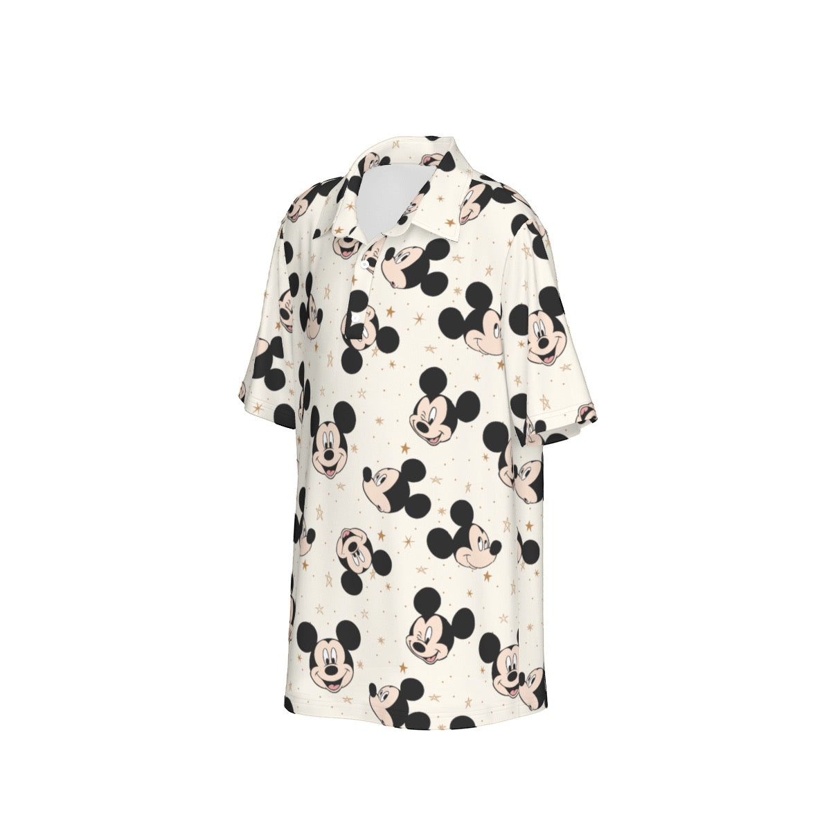 Gold Star Mickey Polo Collar Jersey |210GSM