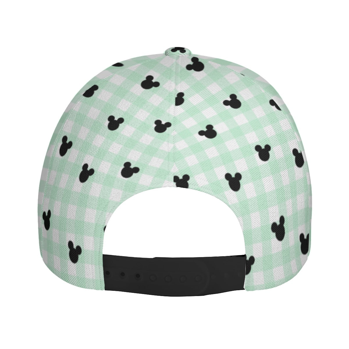 Green Gingham Cap