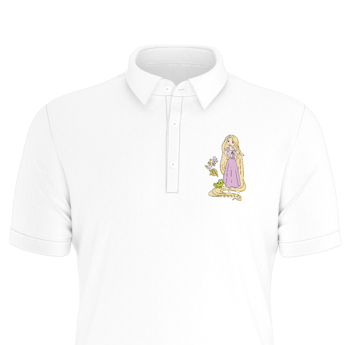 The Tower Princess Men's Stretch Collar Polo Shirt