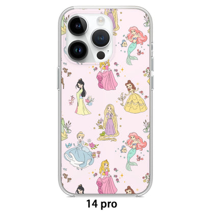 Princess iPhone 14 15 Series Mobile Phone Case