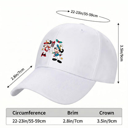 Festive Sailors Curved Brim Baseball Cap