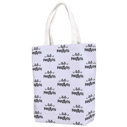 Panthers Canvas Bag With Shoulder Strap