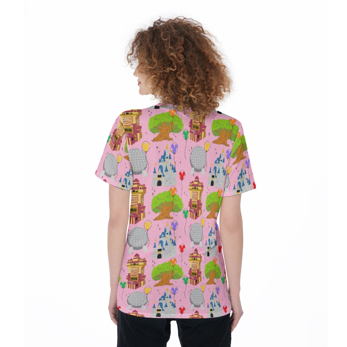 Four Parks Women's O-Neck T-Shirt|180 GSM Jersey