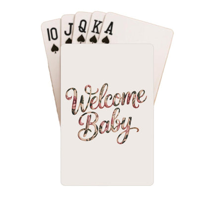 Welcome Baby Playing Cards