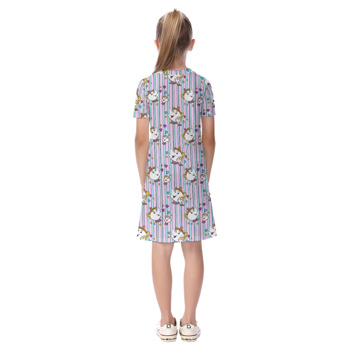 Tea Party Kid's Short Sleeve Dress