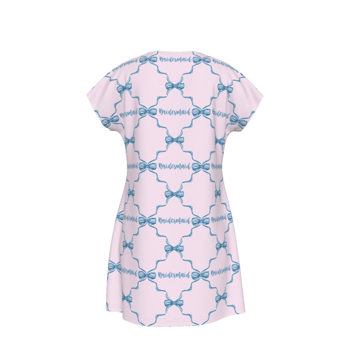 Bridesmaid Women's Short Sleeve Dress