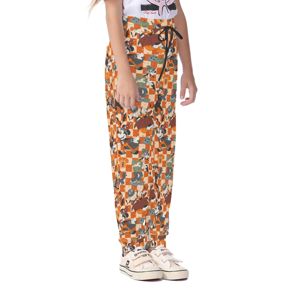 Vintage Halloween Friends Kid's Casual Pants