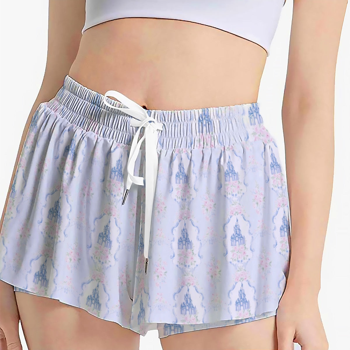 Grandmillenial Castle Women's Sport Skorts With Pocket