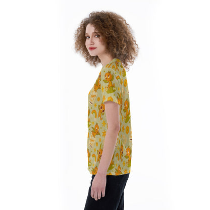 Birdie V-neck Women's T-shirt
