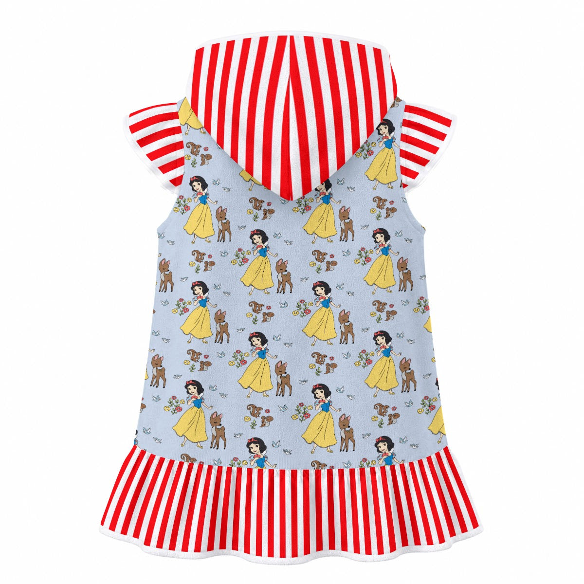 The Fairest One of All Girls' Hooded Beach Cover-Up