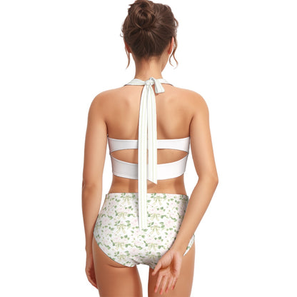 Camilla Women's Swimsuit Set With Halter