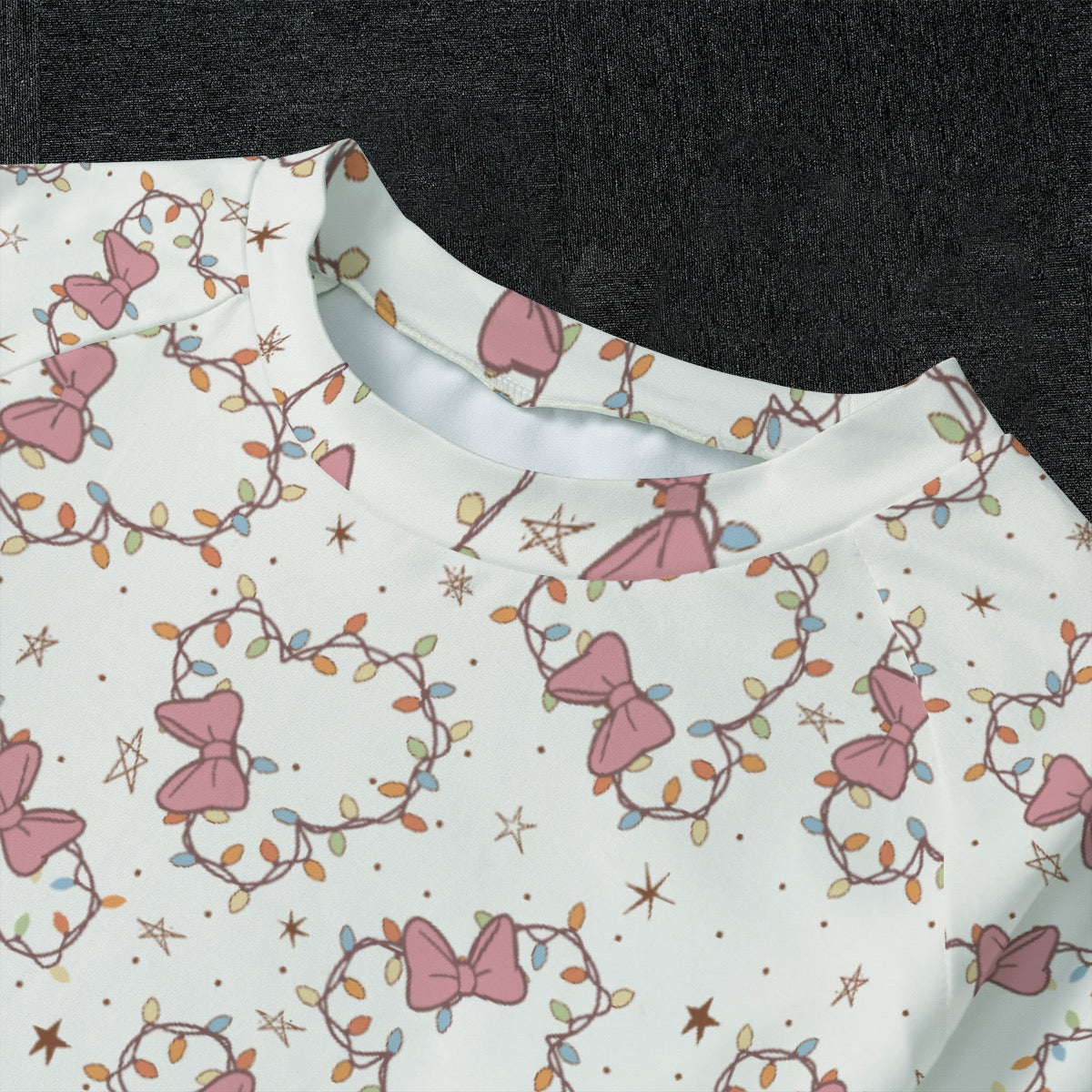 Minnie Lights Kid's Raglan Sleeve Pajama Set