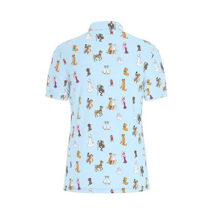 Cats Men's Stretch Collar Polo Shirt