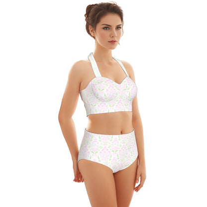 Brighton Women's Swimsuit Set With Halter
