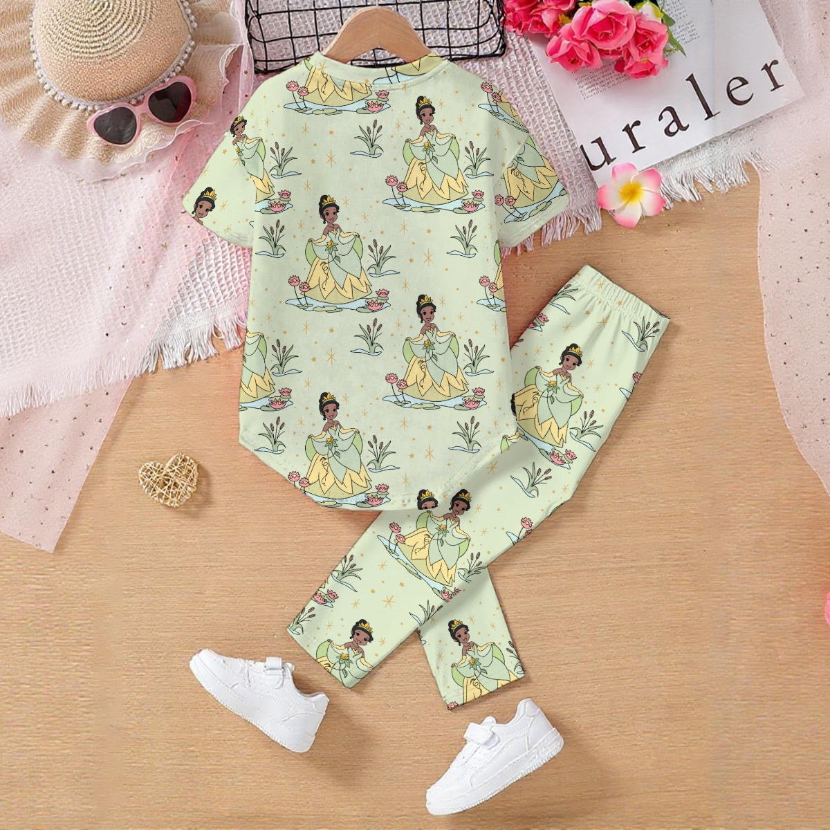 Tia Kids' Casual Top and Pants Set