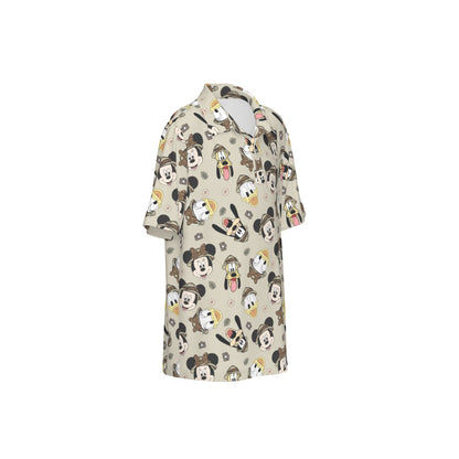 Safari Faces Polo Collar Jersey |210GSM