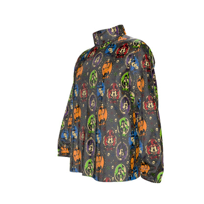 Not So Spooky Cameos Men's Zip-Up Jacket