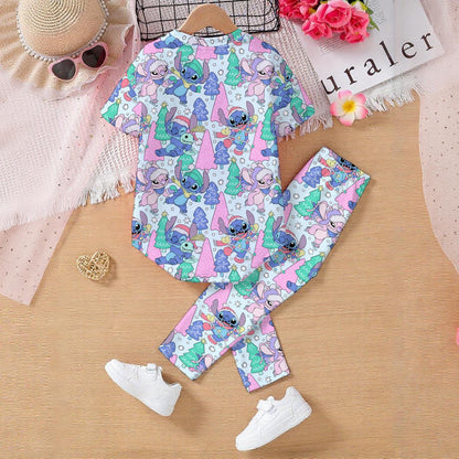 Holiday Alien Kids' Casual Top and Pants Set