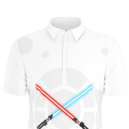 Choose Wisely Men's Stretch Collar Polo Shirt