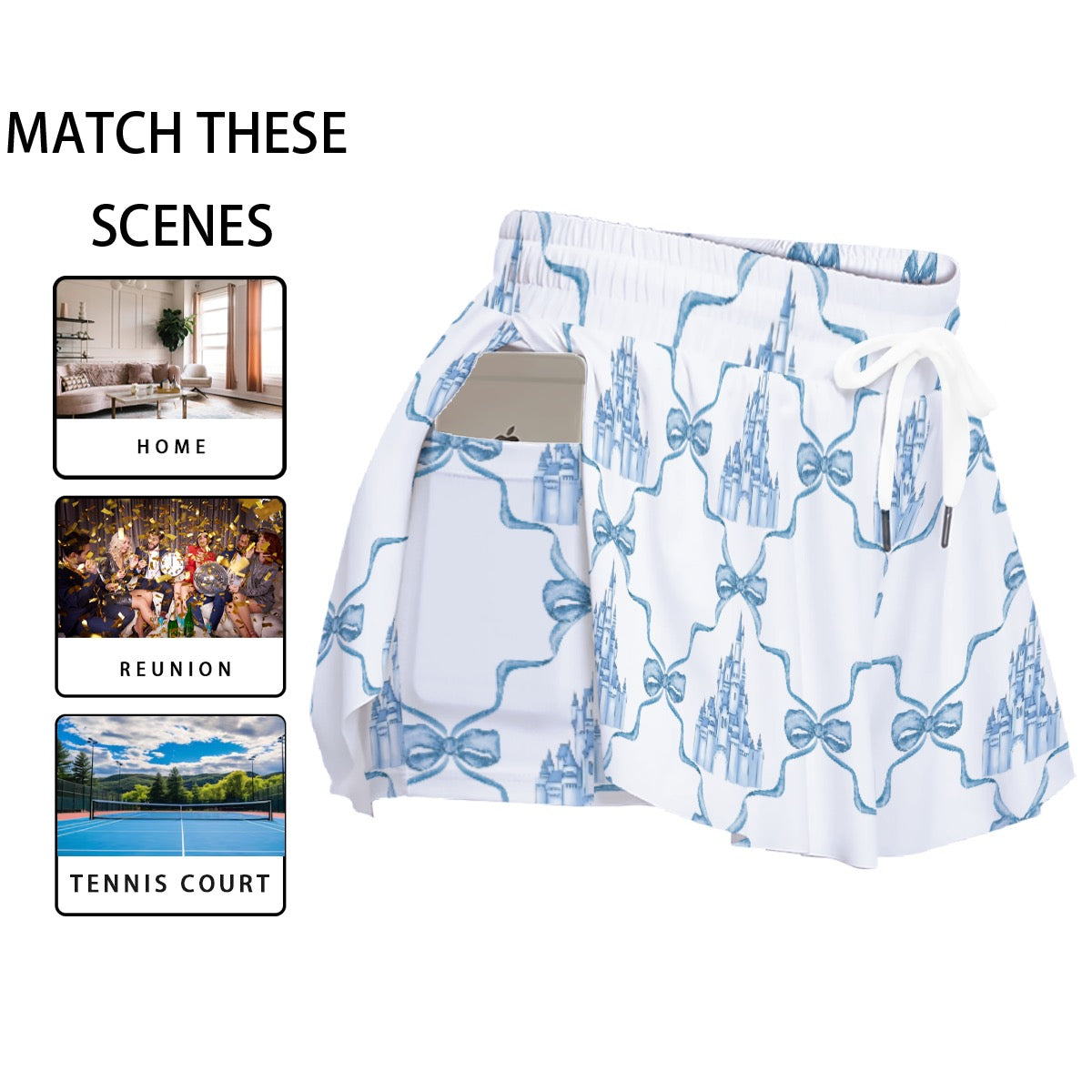 Trellis Castle Women's Sport Skorts With Pocket