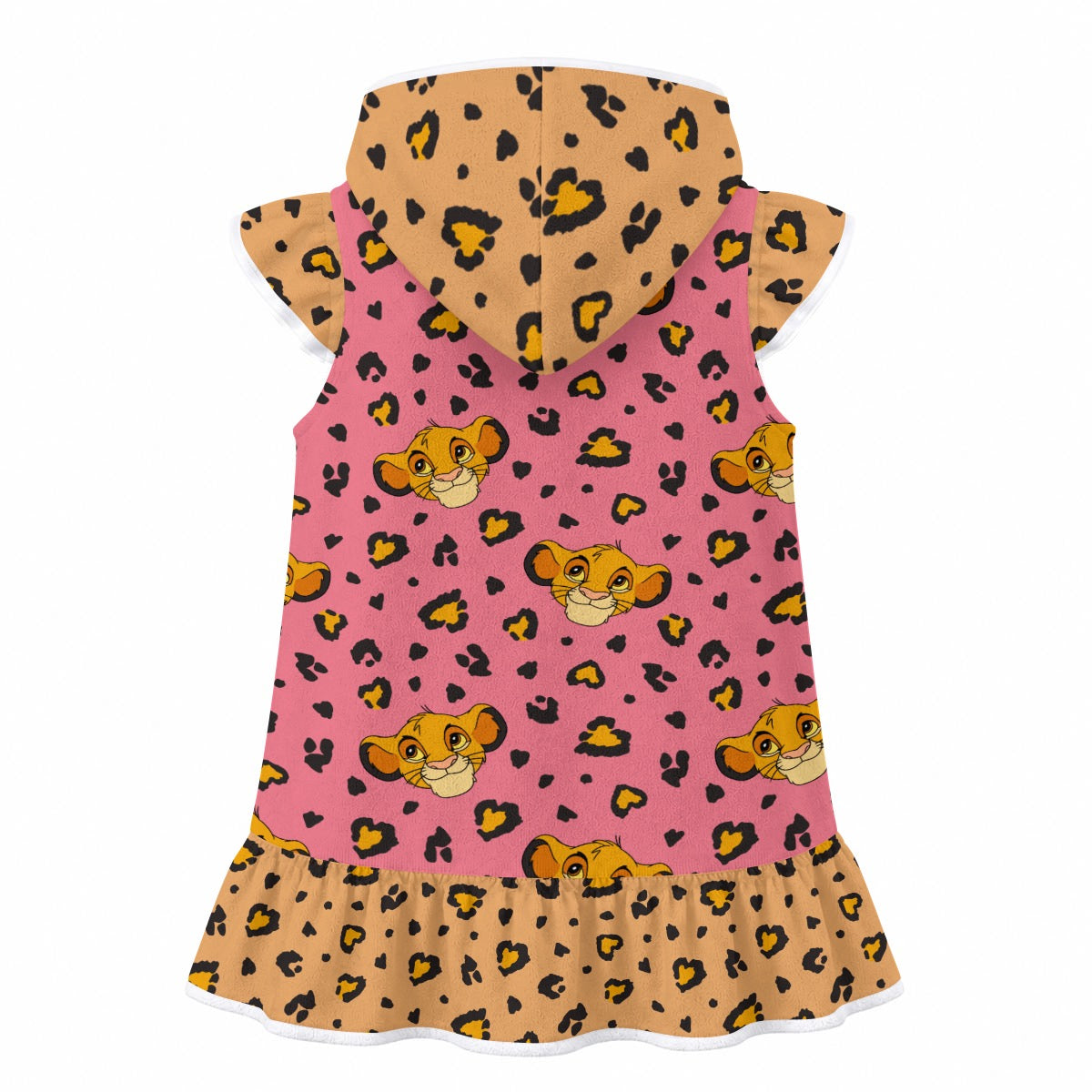 Roar Girls' Hooded Beach Cover-Up