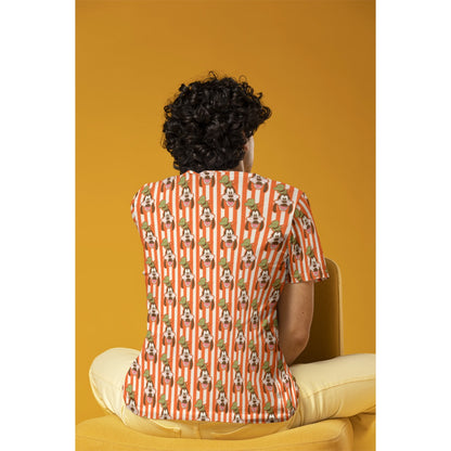 Matching Goof [orange] Men's O-Neck T-Shirt